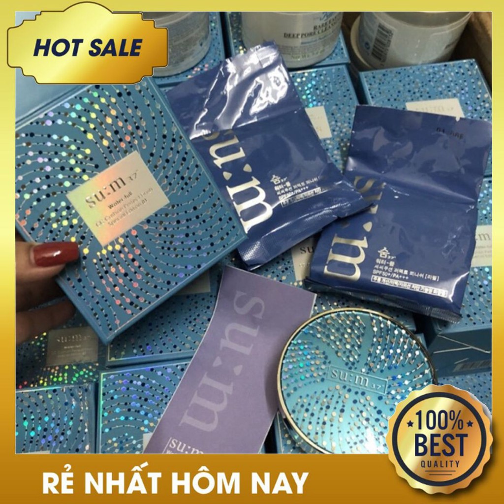💎💥 set phấn nước sum 37 cc cushion perfect finish 2018 💯