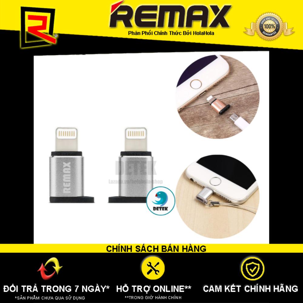 Đầu chuyển đổi cổng micro usb sang cổng lighning remax ra-usb2