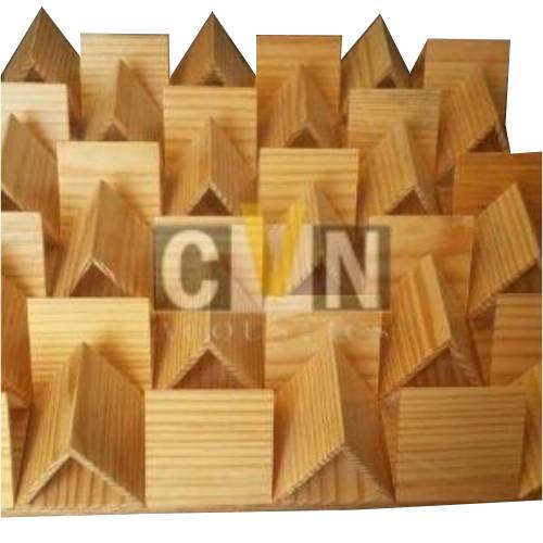 [HCM]Gỗ Tán Âm Cho Phòng Nghe Nhạc - Vật Liệu Tiêu Tán Âm - kiểu CVN03 - Kích Thước 60 cm x 60 cm