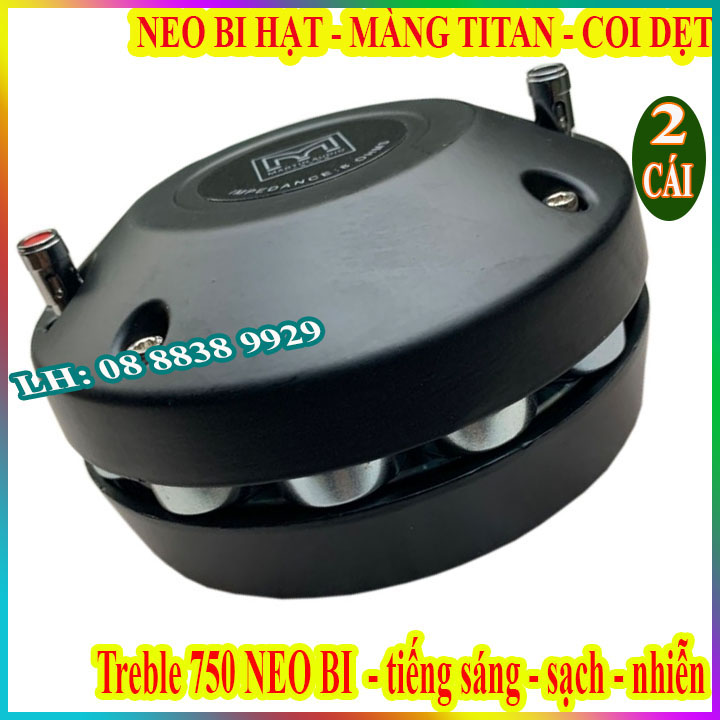 Cặp củ loa treble neo bi 850 hãng martin màng titan viền đòng cao cấp china - giá 2 loa