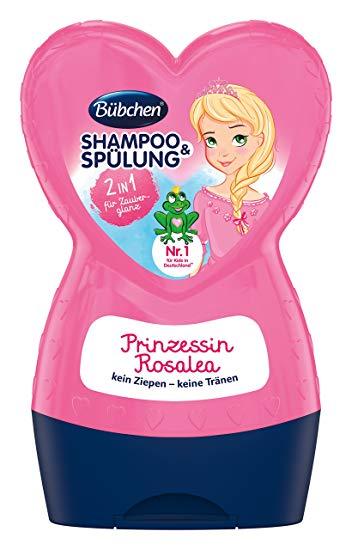Dầu gội và xả Rosalea Bubchen 230ml Tặng 1 bông tắm dạng dài màu ngẫu nhiên