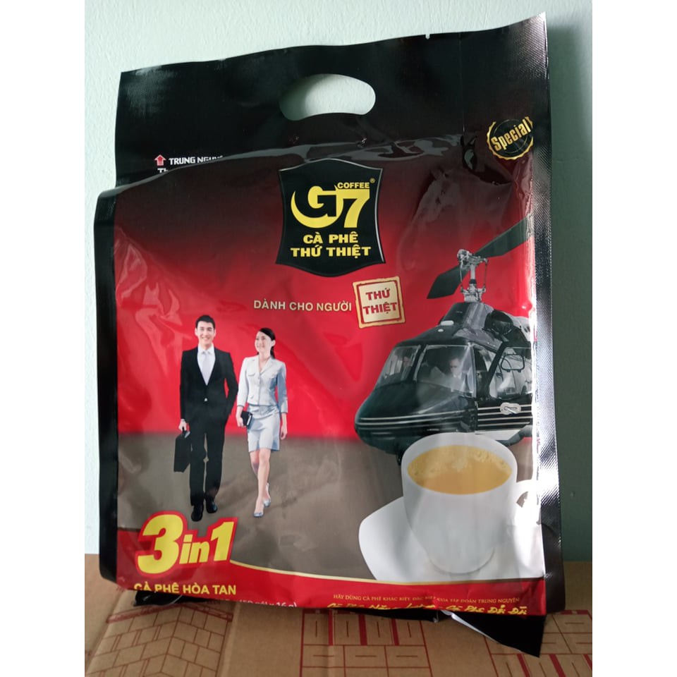( HCM ) Cà phê hòa tan G7 Trung Nguyên bịch 50 gói