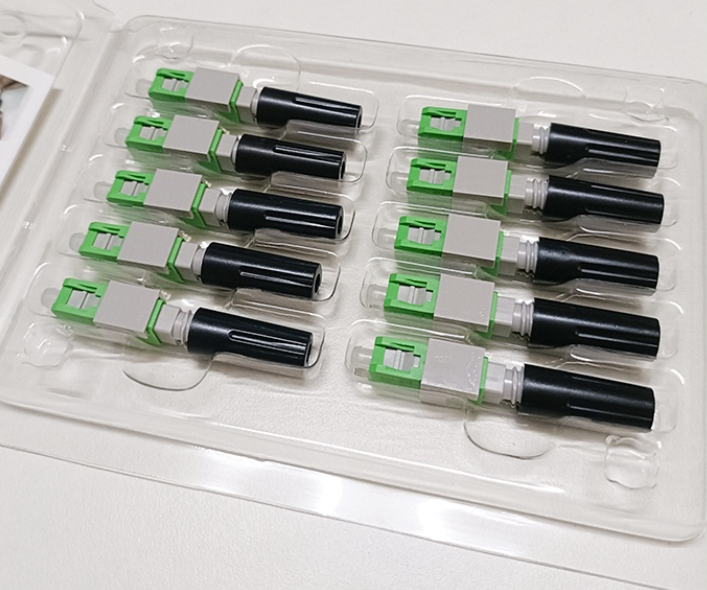 Bộ 10 đầu nối quang nhanh fc sc/apc gpon - fast connector sc/apc.