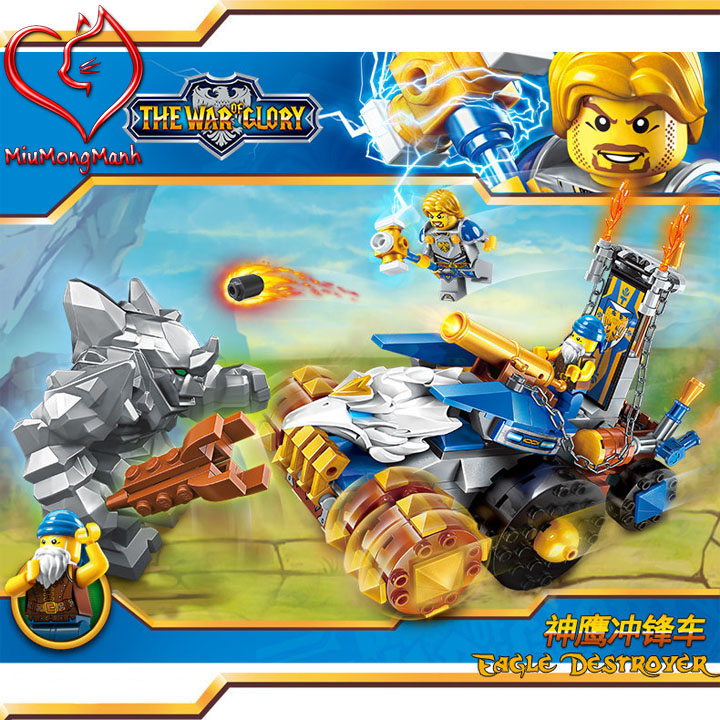 Chiến Xa Đại Bàng Hủy Diệt Warcraft Non-Lego Enlighten Qman Đồ Chơi Lắp Ráp Xếp Hình