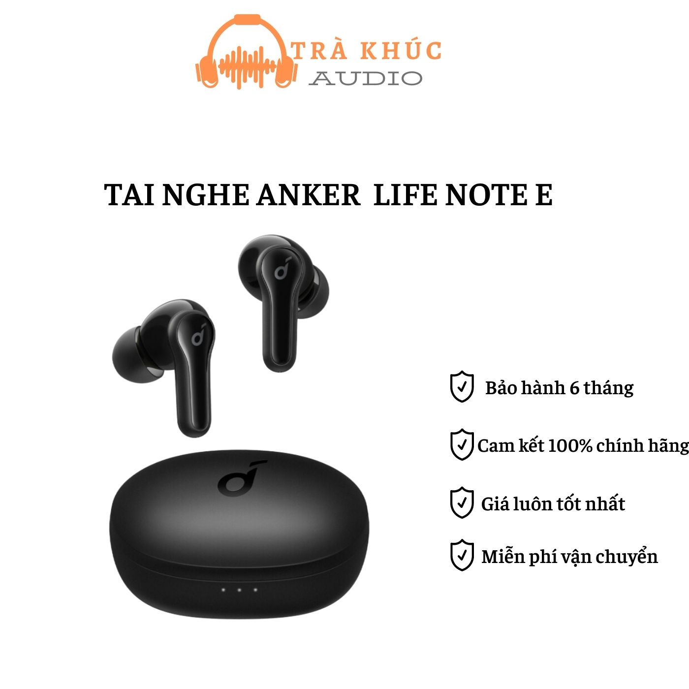 Tai nghe anker soundcore life note / life note c / life note e - true wireless