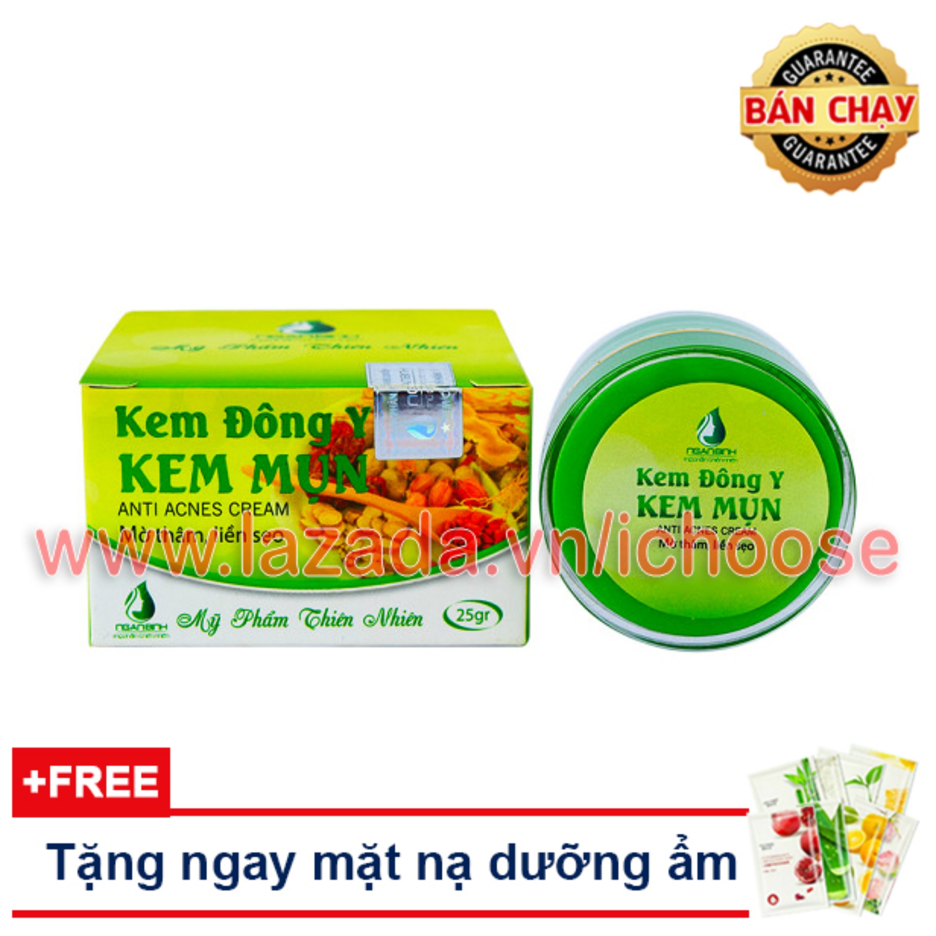 [HCM]Kem mụn Ngân Bình 25gr kèm Quà tặng