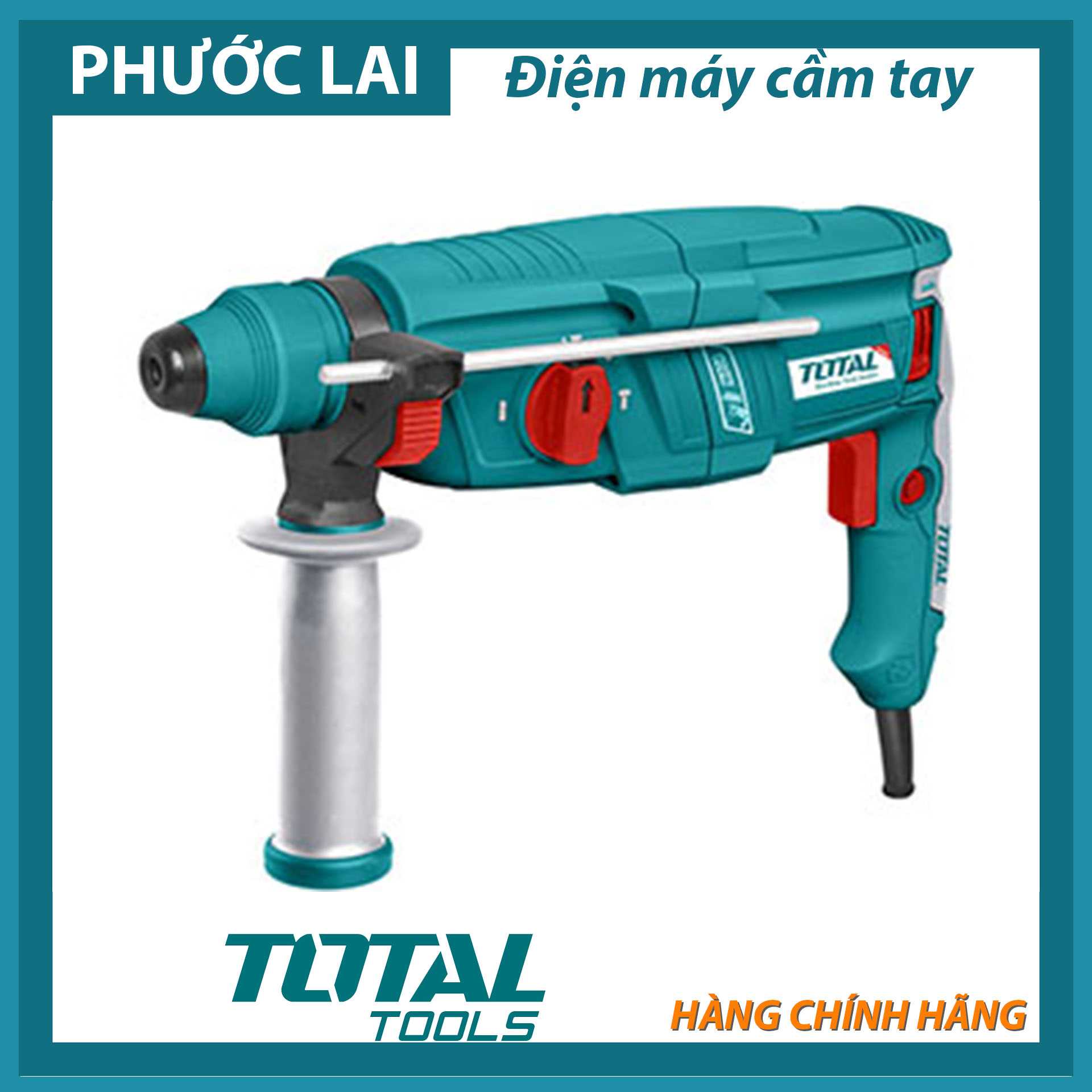 Máy khoan búa 26mm 800W Total TH308268