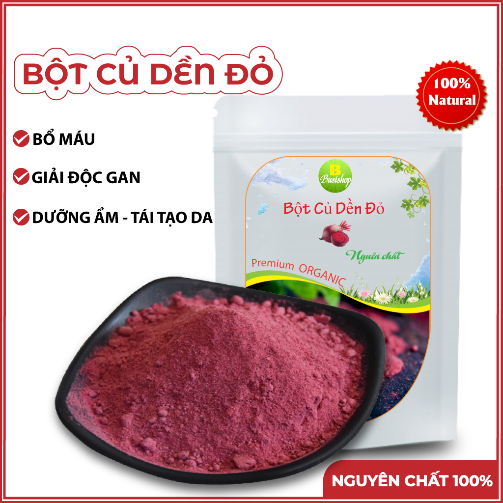 Bột củ dền nguyên chất 100g