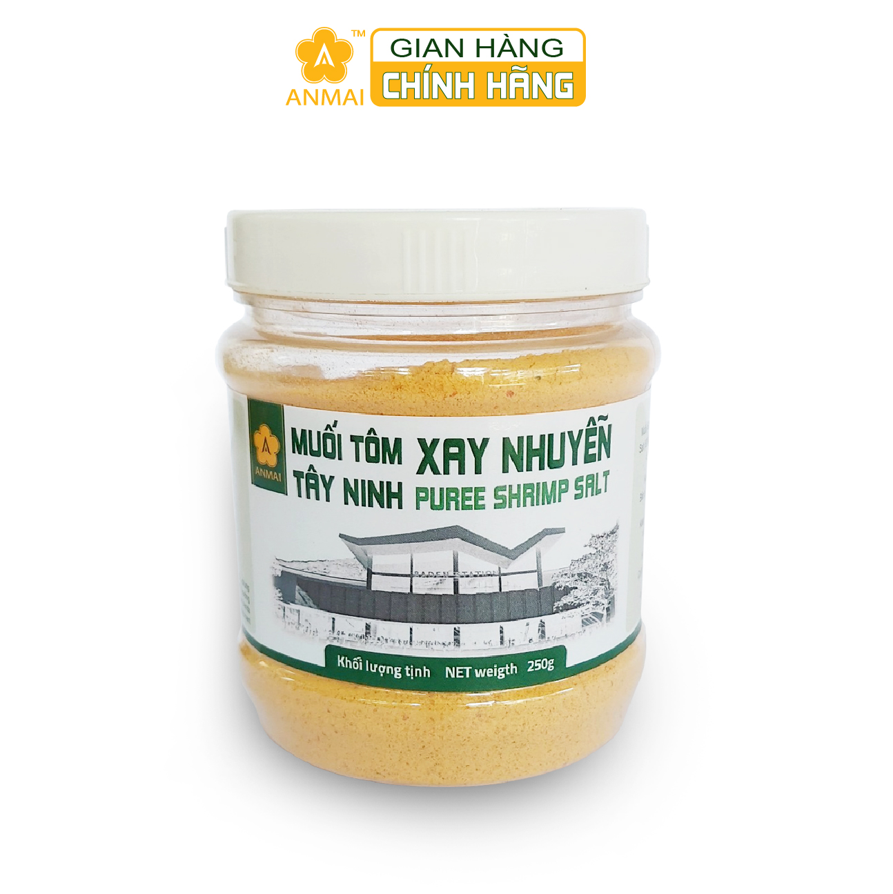 Muối Tôm Tây Ninh Xay Nhuyễn 250g ANMAI Foods