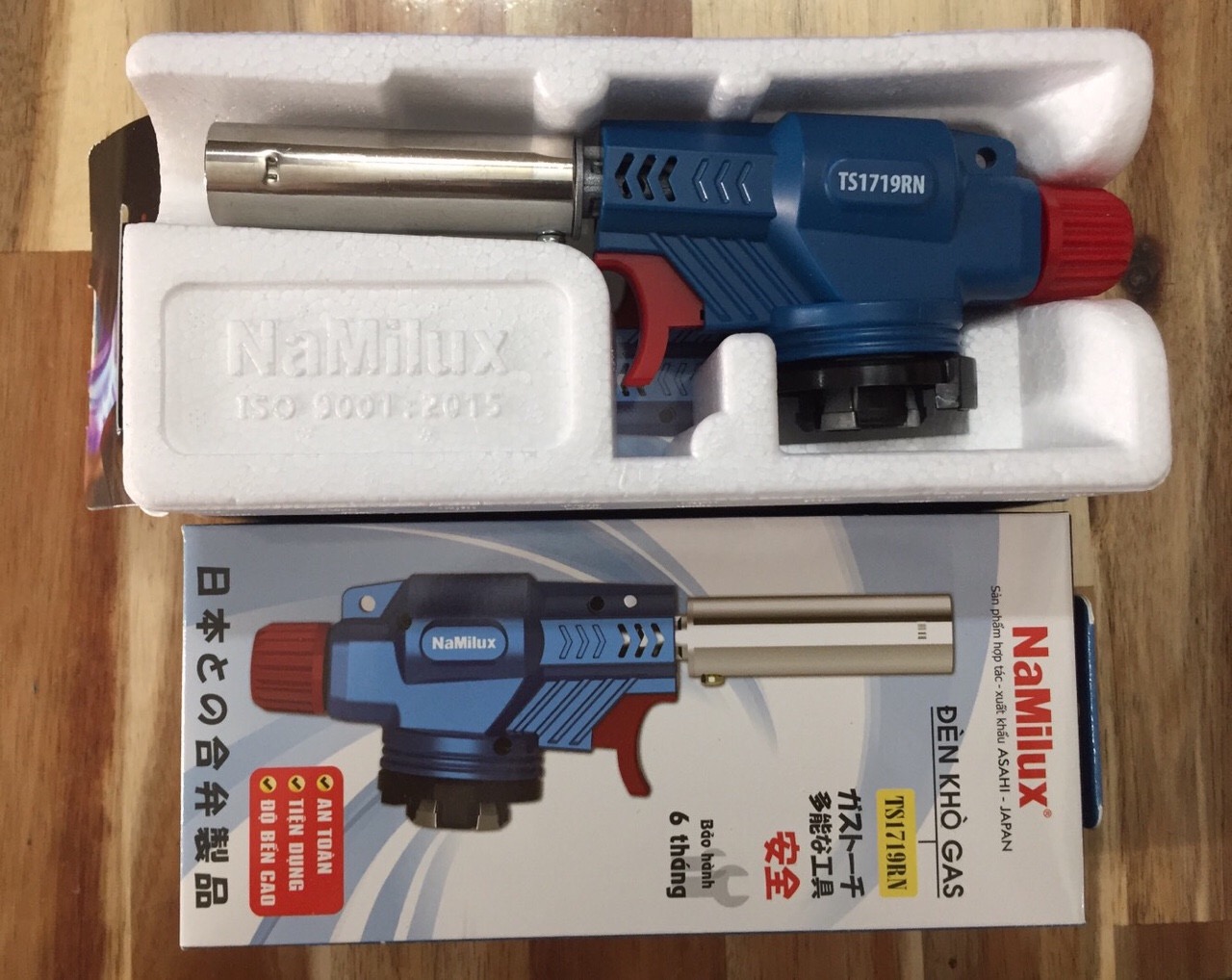 Đèn khò gas namilux ts1719.bvbnk.cao cấp