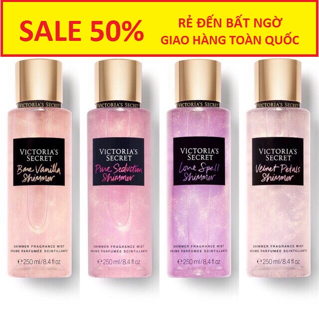 [HCM]Nước Hoa Nữ Xịt Thơm Toàn Thân Vic Body Mist Vic 250ml Siêu Thơm