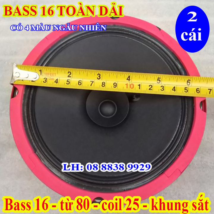 Loa bass 16 toàn dải fire sound cao cấp - giá 1 đôi