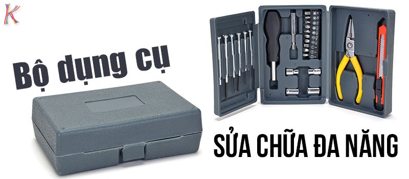 [SALE 50%] Bộ dụng cụ sửa chữa đa năng, Bộ Tua Vít Đa Năng 24 Món, BỘ VÍT SỮA CHỮA 24 MÓN CHO GIA ĐÌNH