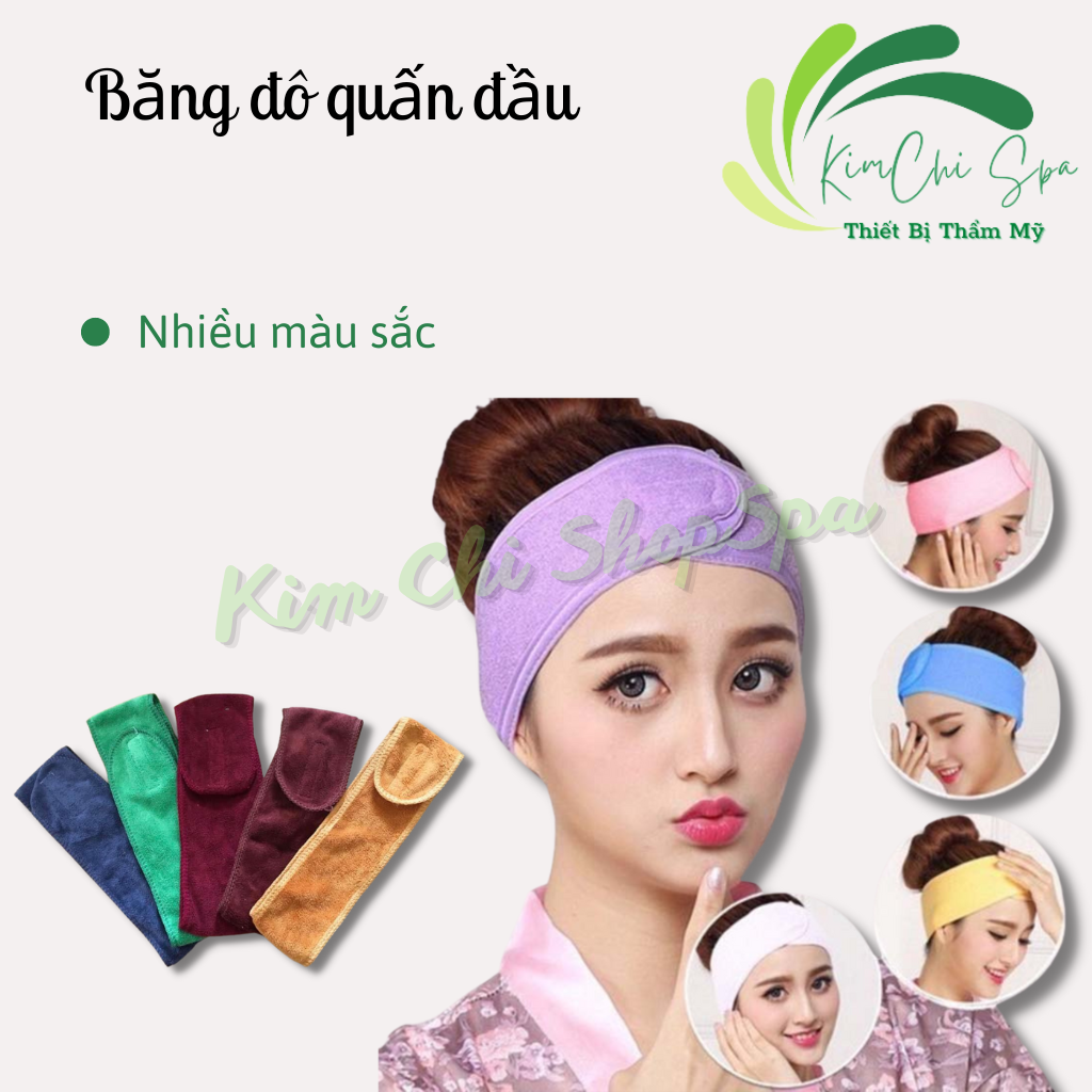Băng đô quấn đầu cho spa
