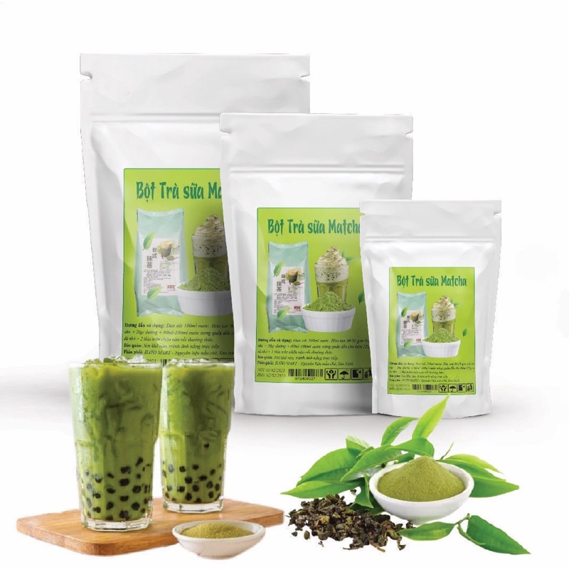 200gr bột trà sữa matcha