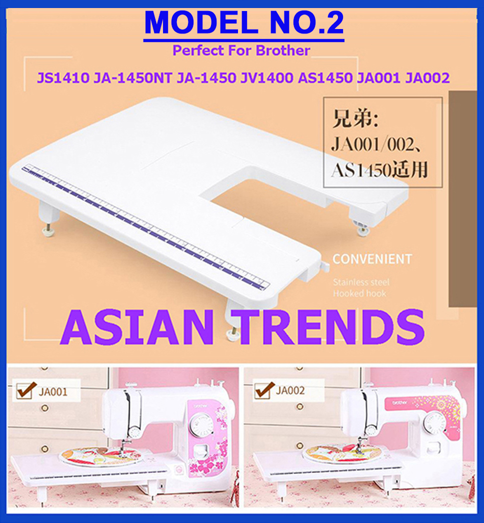 Bảng Mở Rộng Chính Hãng Dành Cho Anh Trai Máy May Gia Dụng Đa Năng JS1410 JA-1450NT JA-1450 JV1400 AS1450 AS1430S JA001 JA002 L14 LX27NT AS2730S GS2700 GS2786K GS3710 GS3740 GS2500