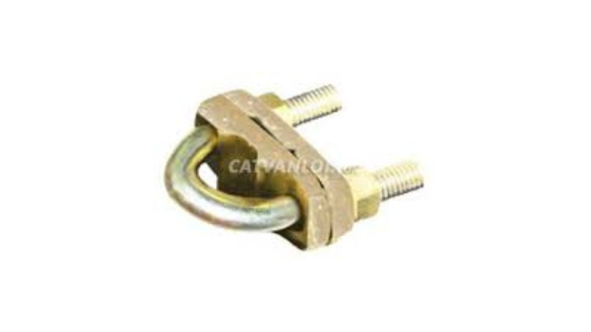 Kẹp U thanh đồng/nhôm & cọc tiếp địa - Cát Vạn Lợi
