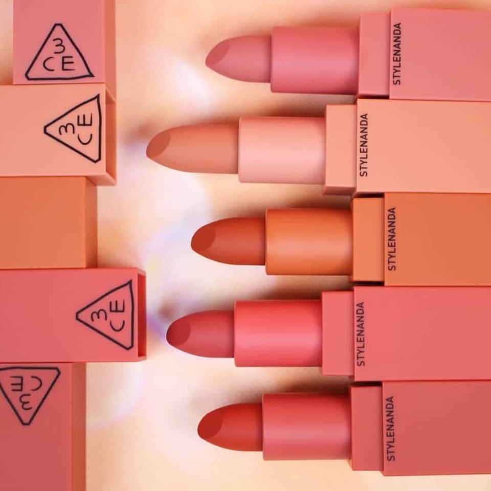 Son 3CE MOOD RECIPE 219 màu cam nude