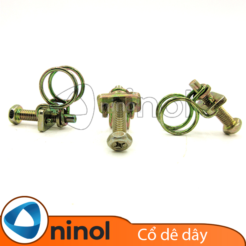 Cổ dê, đai siết , quai nhê 2 dây thép