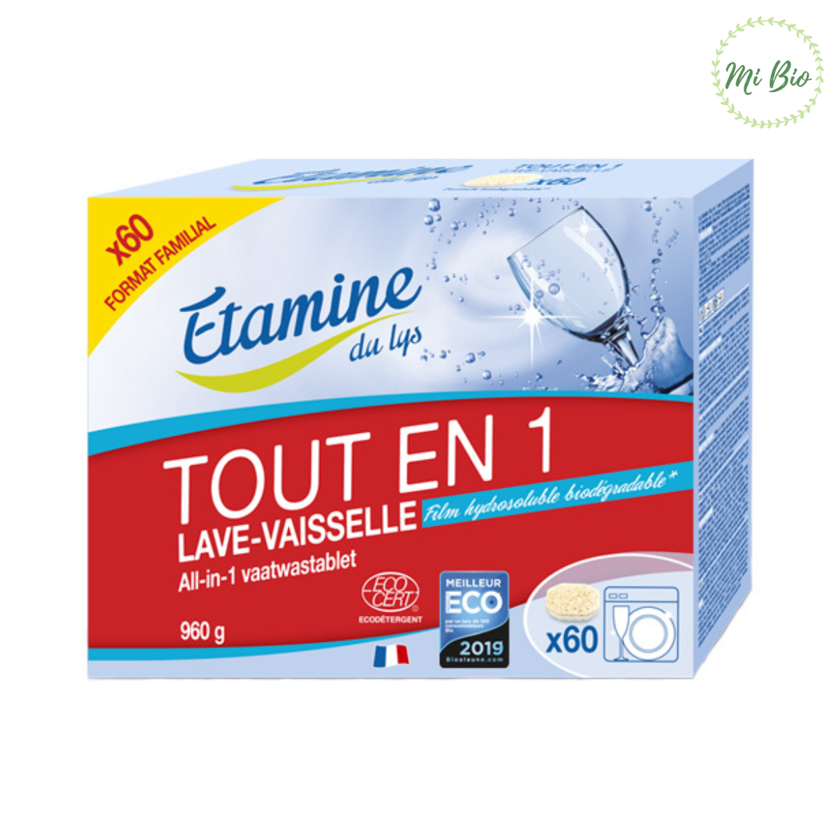 Viên rửa chén (rửa bát) sử dụng cho máy (Almawin - Etamine du lys)