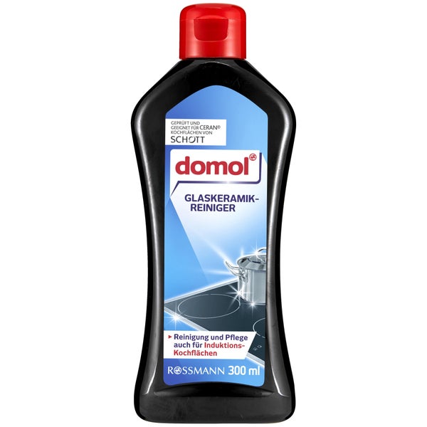Dung dịch lau mặt bếp domol glaskeramikreiniger 300ml - hàng nhập đức