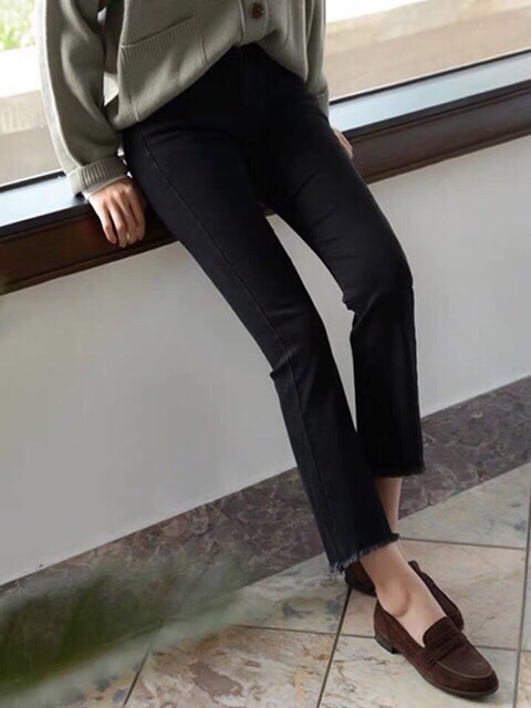 Quần jean nữ , Quần skinny jean ống loe thời trang trẻ đẹp hot ,Kiểu cách trẻ đẹp, cạp cao kéo khóa