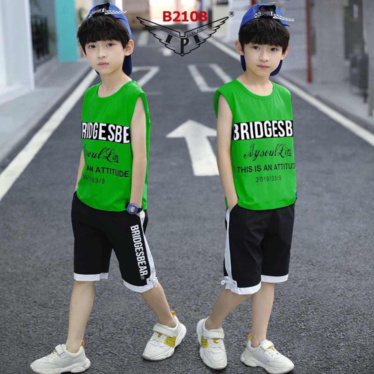 Bộ thun bé trai thể thao 3 lỗ mùa hè, thun cotton xinh mát 20-65kg - 6 màu - hàng vnxk