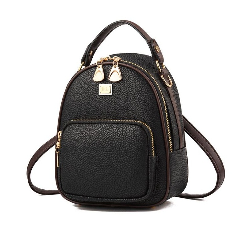 Balo mini nữ BaloHome 3in1, balo thời trang đi làm, đi học, nhiều ngăn để đồ cho bạn, đeo 2 kiểu balo và túi đeo chéo