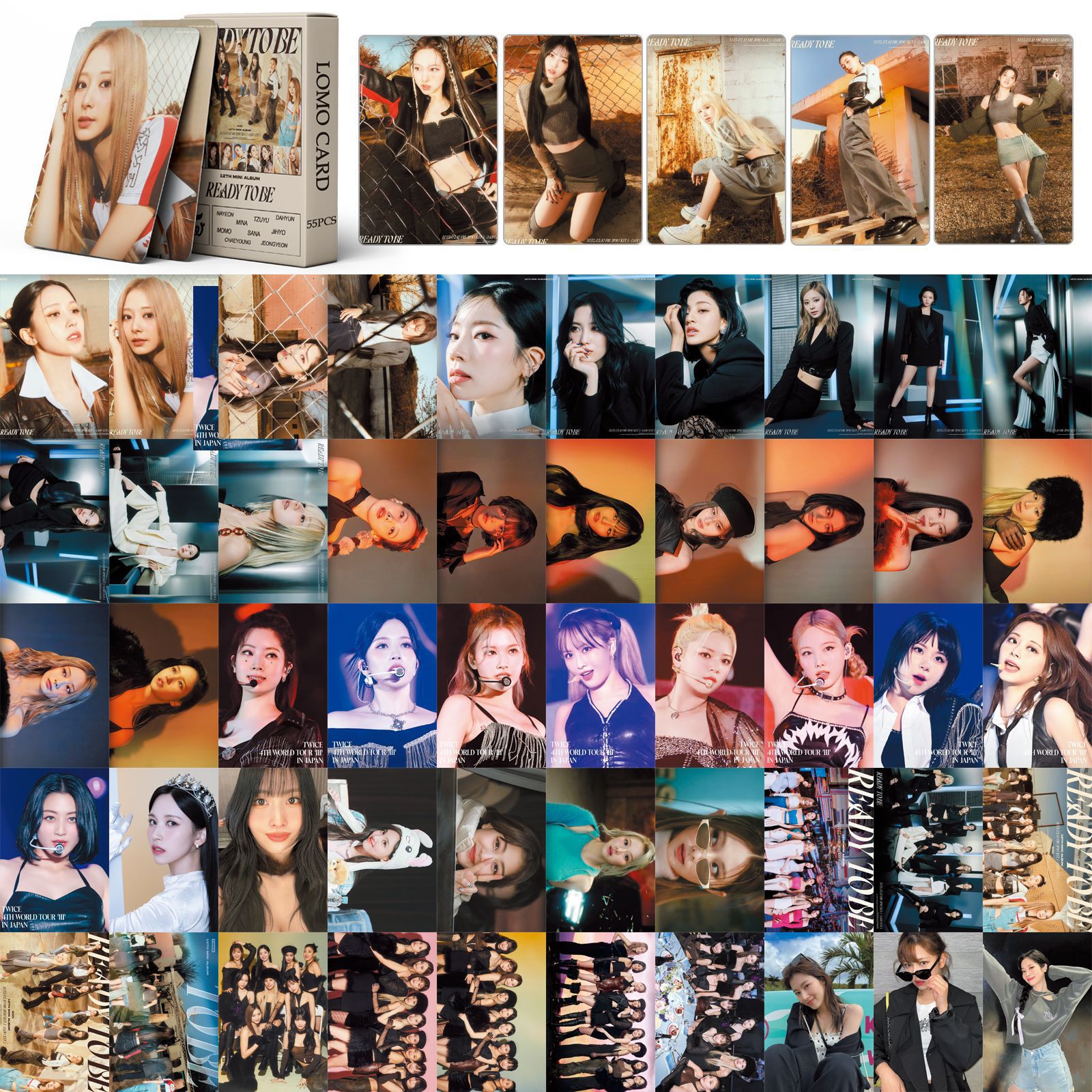 Set 55 lomo card twice-ready to be 2023