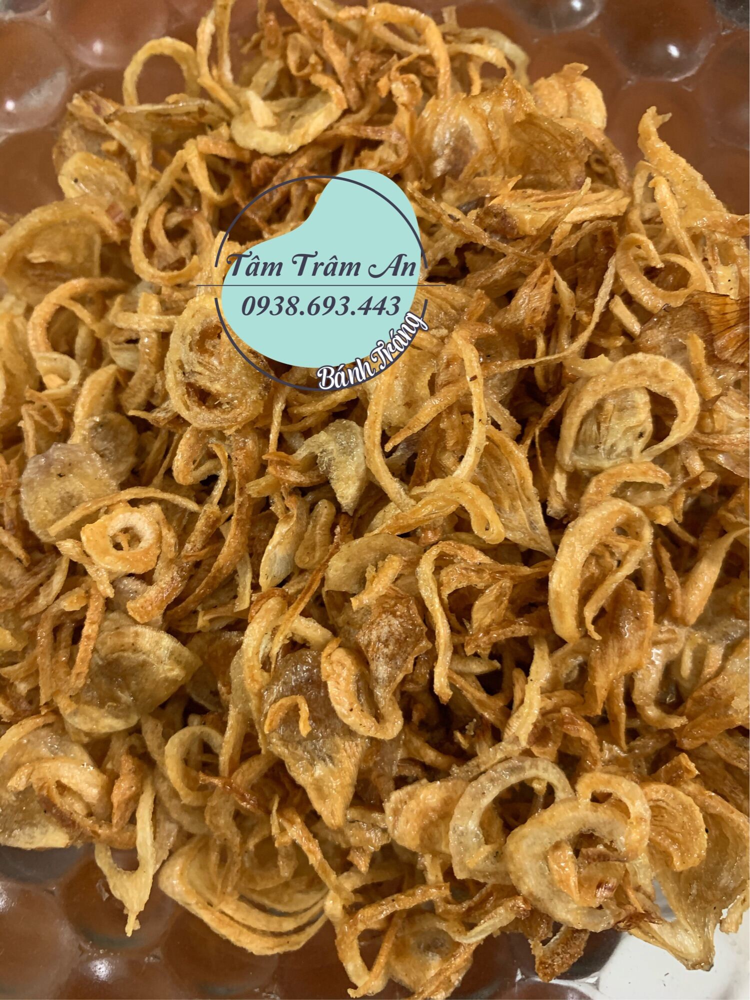 Hành phi loại dày giòn ngọt 500g
