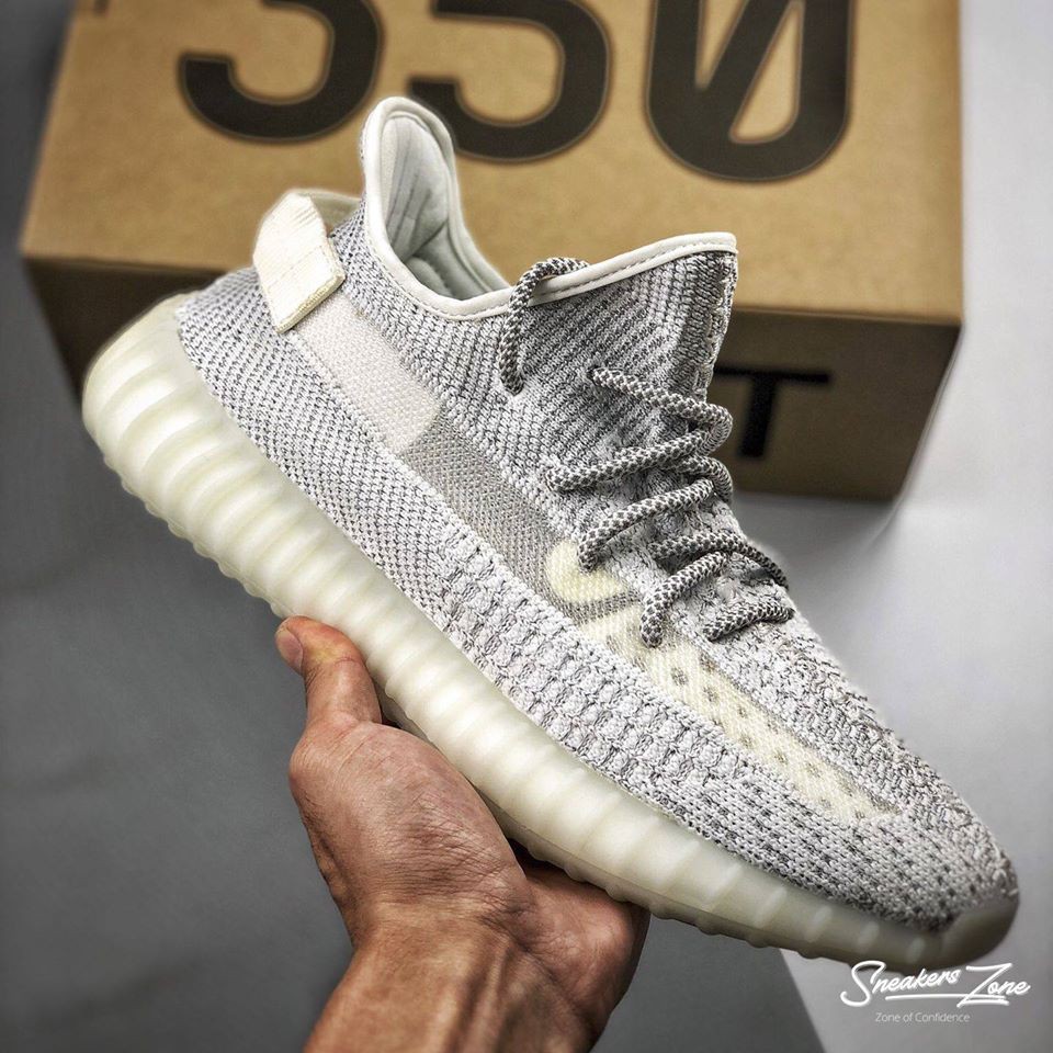 (FREESHIP+HỘP+QUÀ) Giày thể thao sneakers YEEZY BOOST 350 V2 STATIC trắng xám full phản quang cực đẹp và phong cách cho cả nam và nữ SNEAKERS WORLD