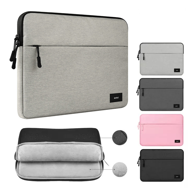 Túi Chống Sốc Macbook Laptop ANKI Chuẩn Size Chống Thấm Nước Có Ngăn Phụ Dành Cho Laptop 12-16inch Macbook Air Pro Retina
