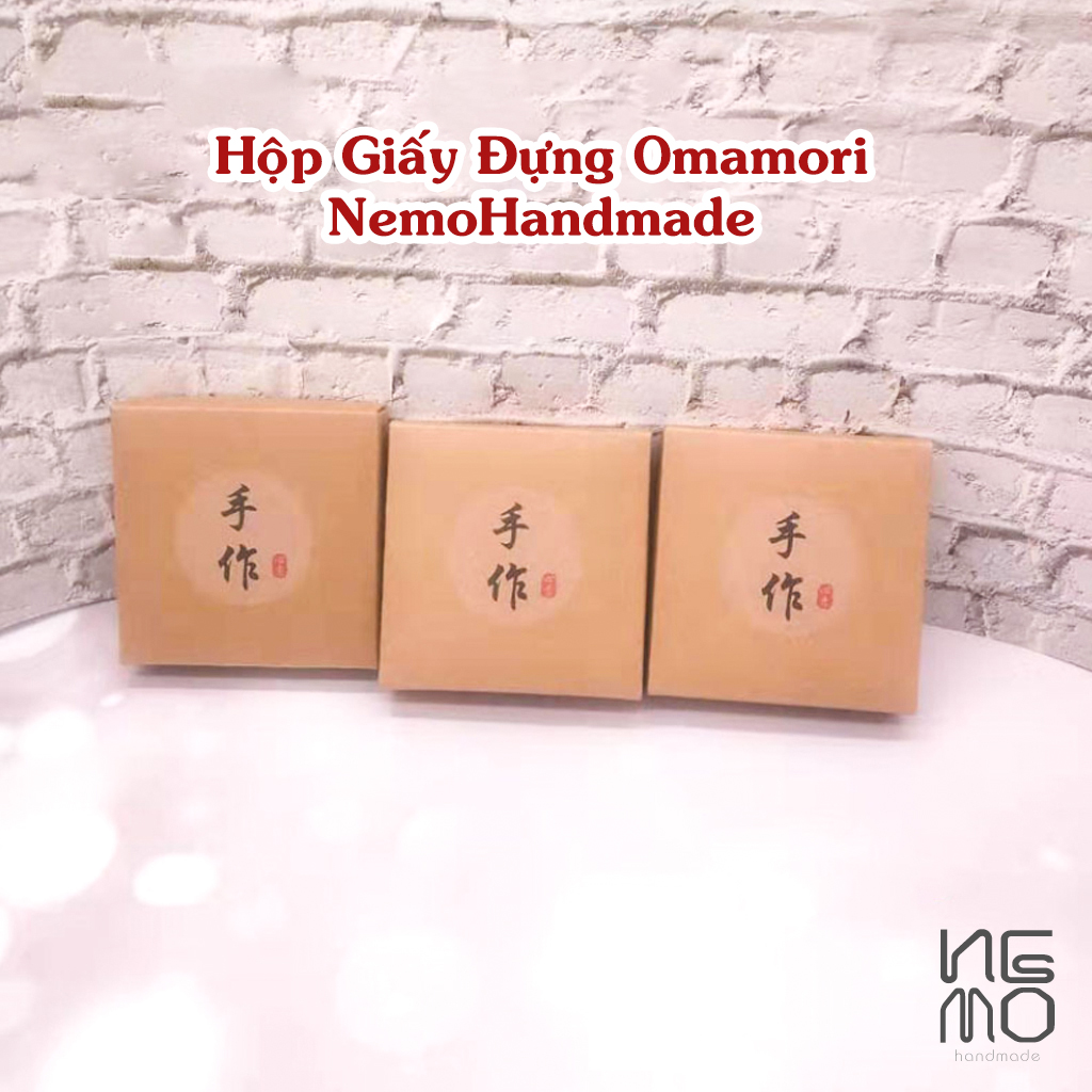 Hộp Giấy Đựng Omamori hộp rỗng không bao gồm túi Omamori NemoHandmade - HGOM