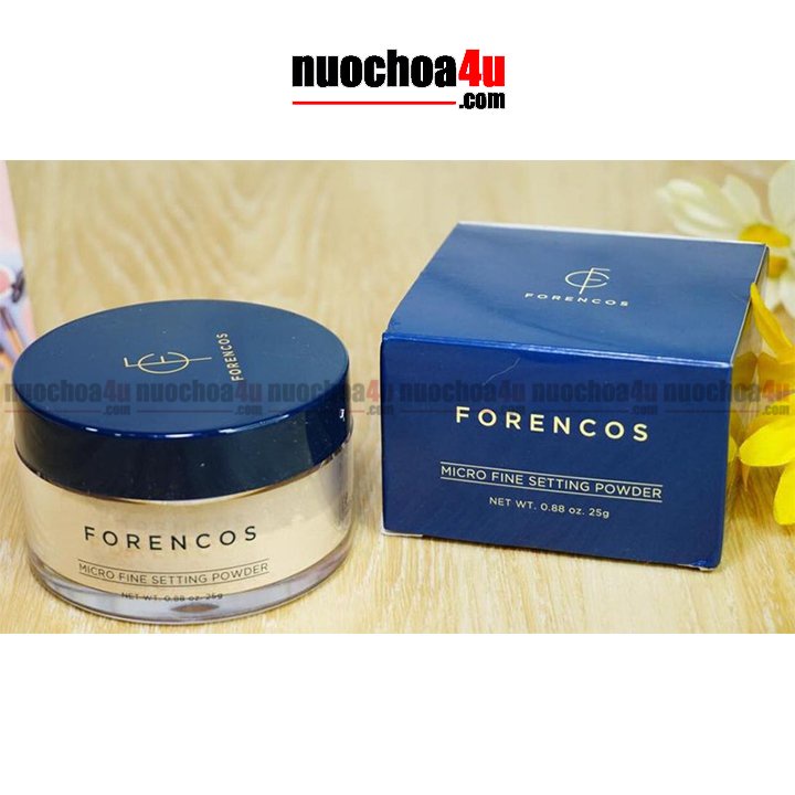 Phấn phủ bột forencos - micro fine setting powder 25g