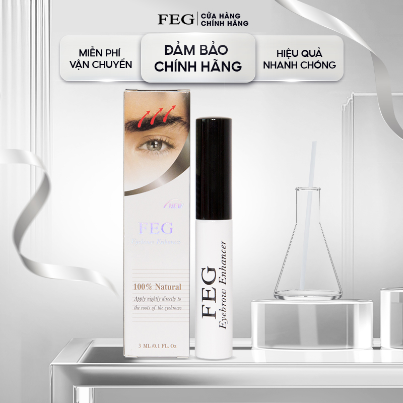 Dưỡng mày feg - dưỡng lông mày dài, dày, chắc khỏe sau 14 ngày