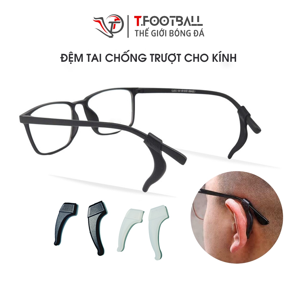 Miếng Đệm Êm Tai Silicon Siêu Bề Chống Trượt Cho Kính Hình Móc Câu