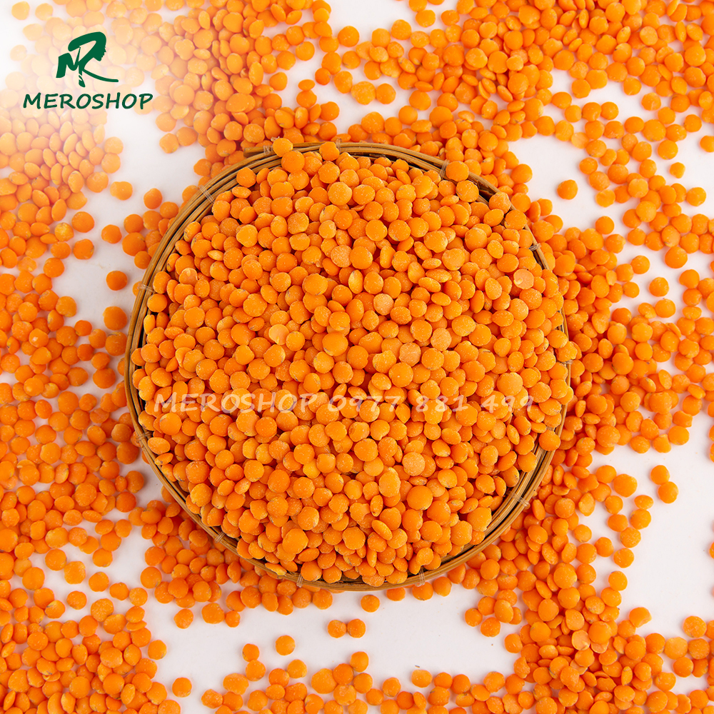500gram đậu lăng đỏ hạt sống