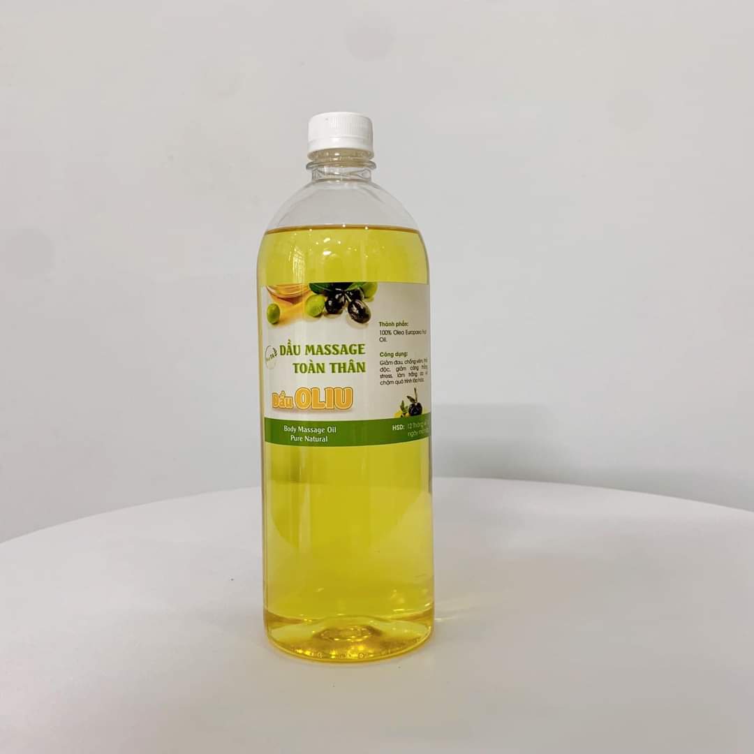 Dầu oliu massage toàn thân