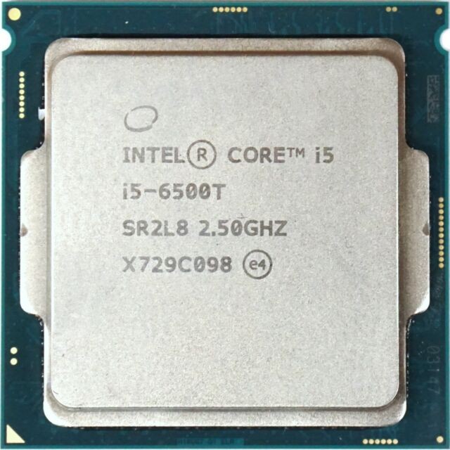 Cpu intel core i5 6500t/4x4 luồng 2.5ghz 3.5ghz socket 1151 or 1151v1 bảo hành 1 đổi 1