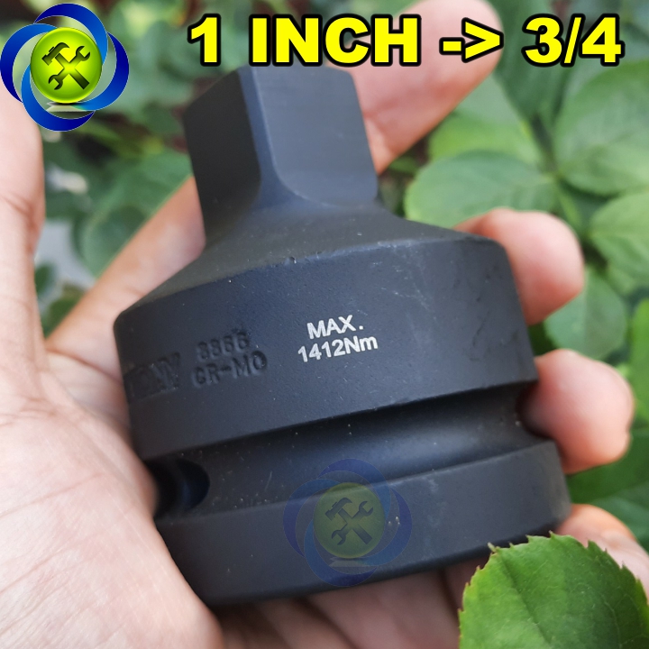 Đầu chuyển 1 inch sang 3/4 kingtony 8866p màu đen