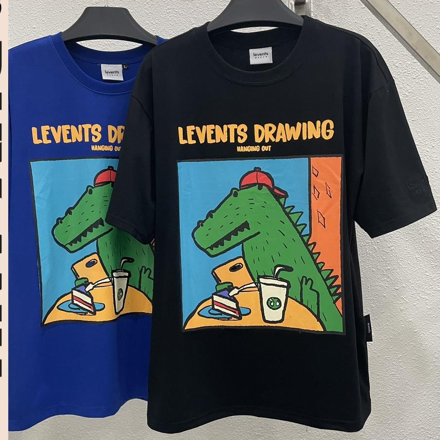 Áo thun local brand , áo phông khủng long unisex nam nữ unisex
