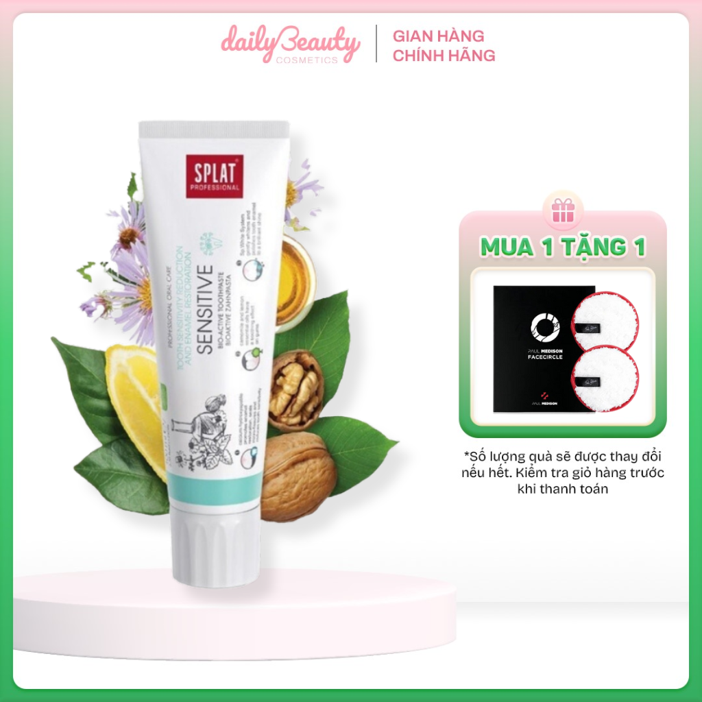 Kem Đánh Răng Giảm Ê Buốt SPLAT Sensitive Professional 100ml Daily Beauty