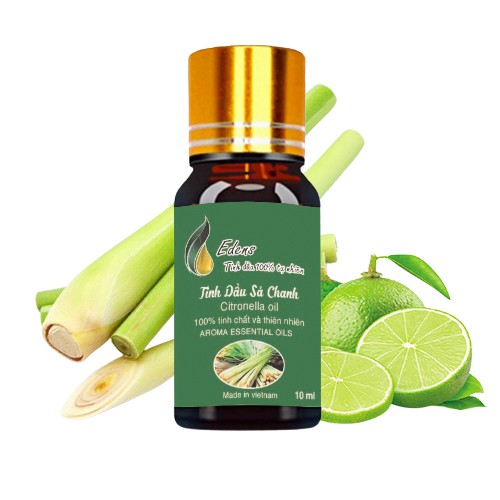 Tinh Dầu Sả Chanh 10ml/ tinh dầu xông phòng đuổi muỗi, diệt côn trùng