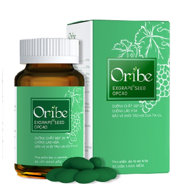 Viên uống đẹp da Oribe - 30 viên - giúp giảm nguy cơ lão hoá da, sạm da, hỗ trợ làm sáng da, đẹp da