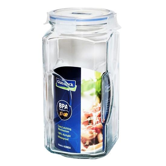 Hũ thủy tinh kín hơi, cao cấp Glasslock 3000ml - made in Korea