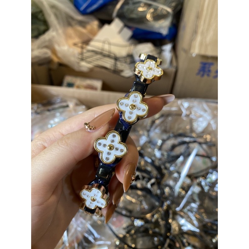 Bờm Tóc Đính Hoa Có Kẹp Giữ Tóc Tạo Độ Phồng Siêu Xinh, Xược Tóc Hot Tiktok