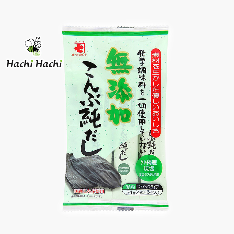 Hạt nêm Dashi Kombu không chất phụ gia Kaneshichi 24g - Hachi Hachi Japan Shop