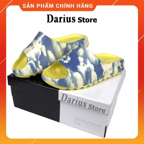 Dép nam nữ quai ngang bánh mỳ siêu nhẹ,dép đế cao hot trent - màu vàng sky