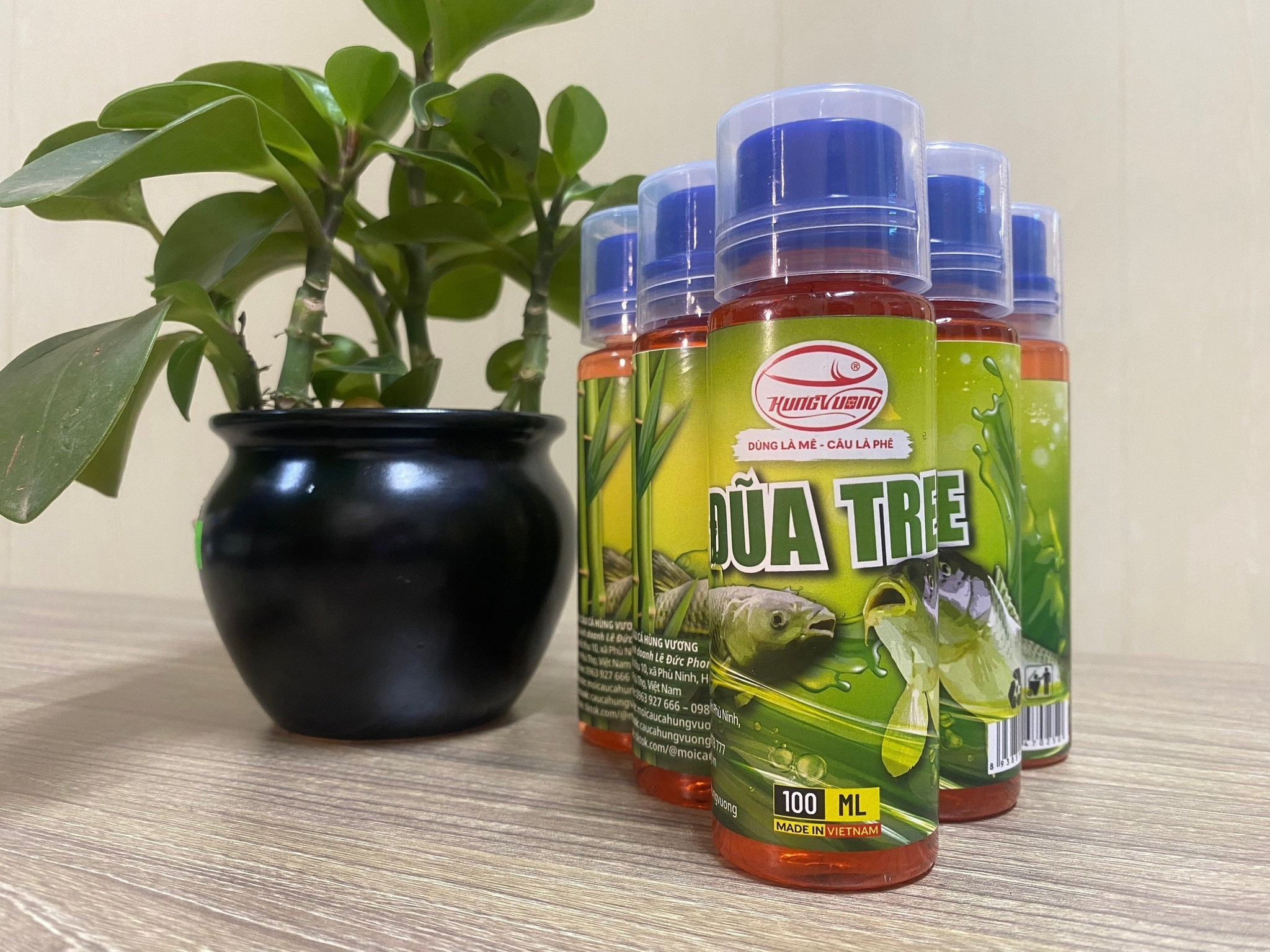 Hương liệu Đũa Tre chuyên câu chép, trắm đen, trắm cỏ, trôi rô phi - mồi câu Hùng Vương Đồ câu cá Anh Thắng