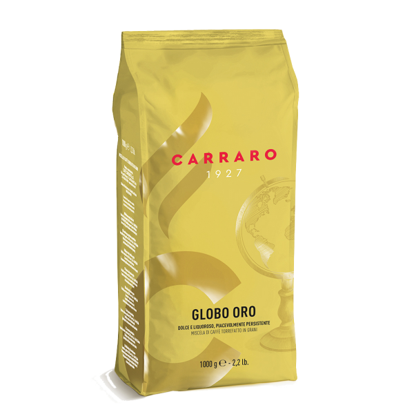Cà phê hạt Carraro Globo Oro 1000gram